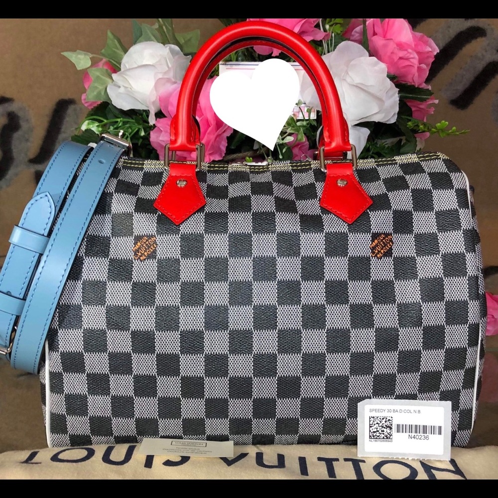 Louis Vuitton Speedy B 30 in Damier Graphite